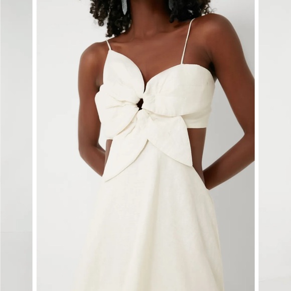 FARM Rio Cream Cut-Out Maxi Dress - Picture 1 of 3